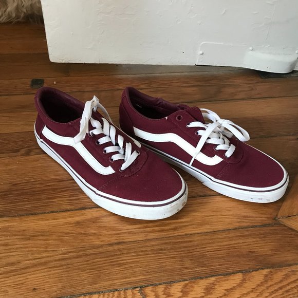 VANS Ward Lo Maroon Sneaker - Picture 4 of 4